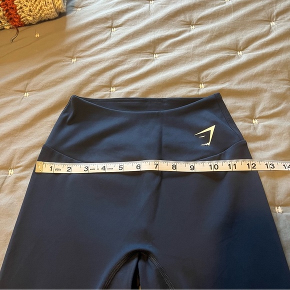 Gymshark Women's Navy Blue Training Leggings Size Small - Picture 10 of 14